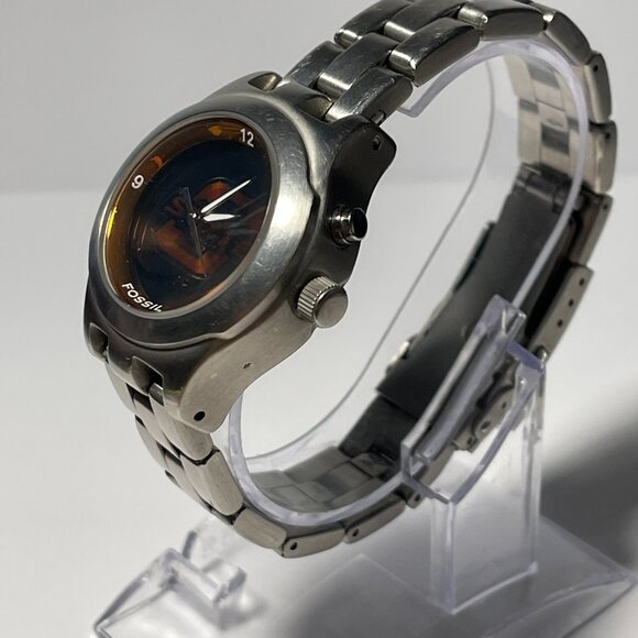 Oklahoma State Cowboys NCAA Stainless-Steel Kaleido Ladies Watch by Fossil NEW - Picture 3 of 9